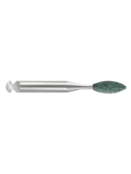 polissoir carbure de silicium à liant céramique forme Olive 666 pour contre-angle RA