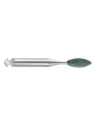 polissoir carbure de silicium à liant céramique forme Olive 666 pour contre-angle RA