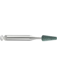 polissoir carbure de silicium à liant céramique forme cône bout rond 649 pour turbine FG