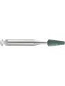polissoir carbure de silicium à liant céramique forme cône bout rond 649 pour turbine FG