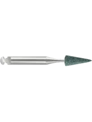 polissoir carbure de silicium à liant céramique forme cône pointu 645 pour contre-angle RA