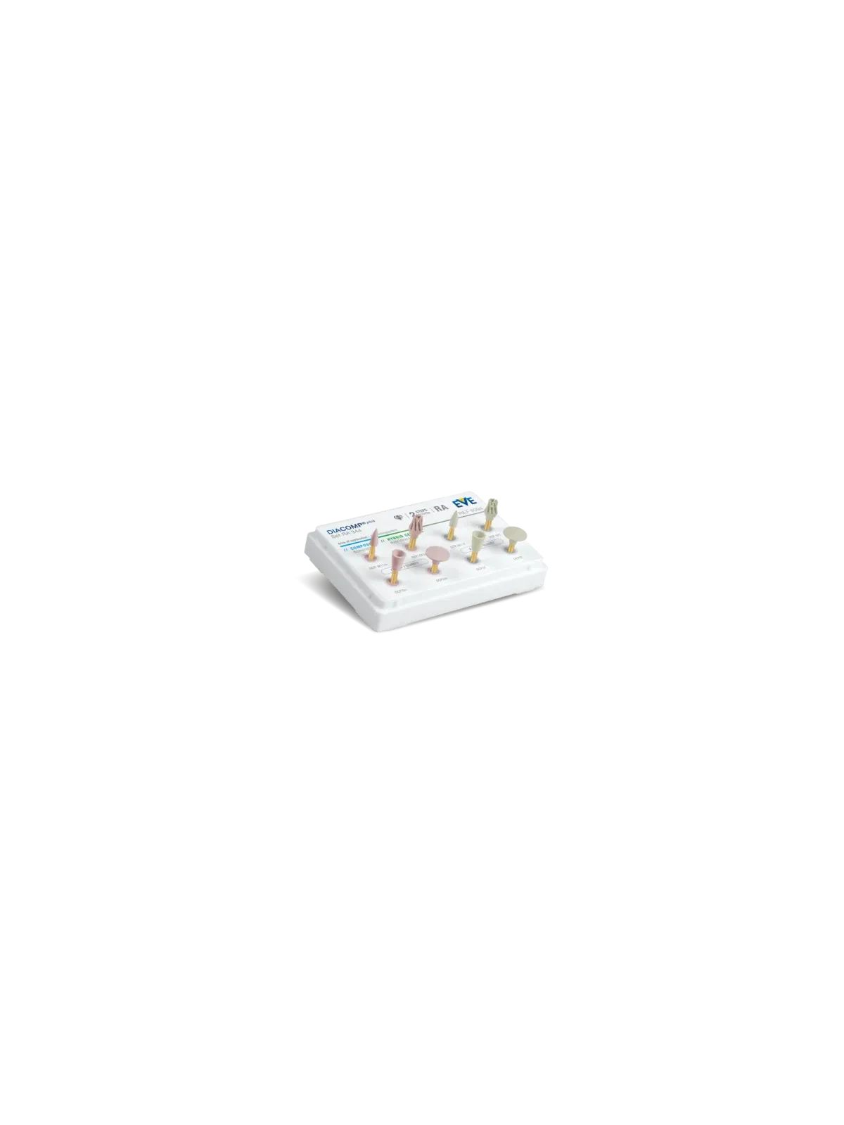 kit polissoirs diamantés 344 EVE-DIACOMP