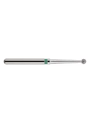 fraise diamantée CoolCut boule col long 697 (801L) gros grain bague verte C