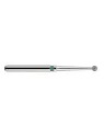 fraise diamantée CoolCut boule col long 697 (801L) gros grain bague verte C