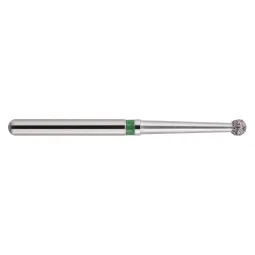 fraise diamantée CoolCut boule col long 697 (801L) gros grain bague verte C