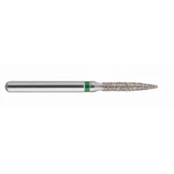 fraise diamantée CoolCut Flamme 249-012C (862) gros grain bague verte C