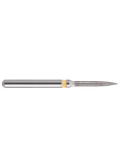 fraise diamantée CoolCut Flamme 249-012XF (862) grain extra fin bague jaune XF
