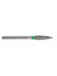 fraise diamantée CoolCut Flamme 249-018C (862) gros grain bague verte C