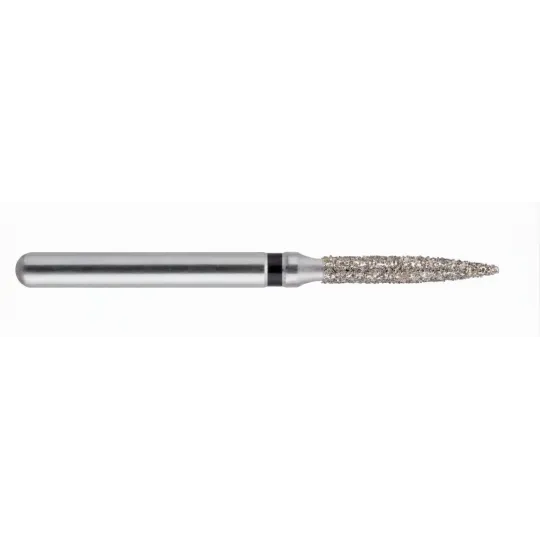 fraise diamantée CoolCut Flamme 249-012XC (862) très gros grain bague noire XC