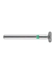 fraise diamantée CoolCut Roue courte 067-042SC (909) gros grain bague verte C