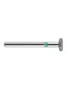 fraise diamantée CoolCut Roue courte 067-042SC (909) gros grain bague verte C