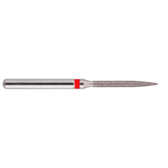 fraise diamantée CoolCut Flamme 250-012F (863) grain fin bague rouge F