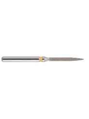 fraise diamantée CoolCut Flamme 250-012XF (863) grain extra fin bague jaune XF