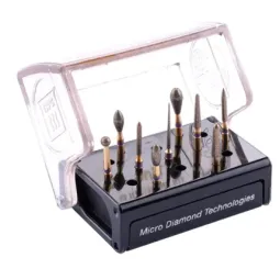 KIT 9 fraises Zirconit ajustement et calibration de la zircone (support + fraises)