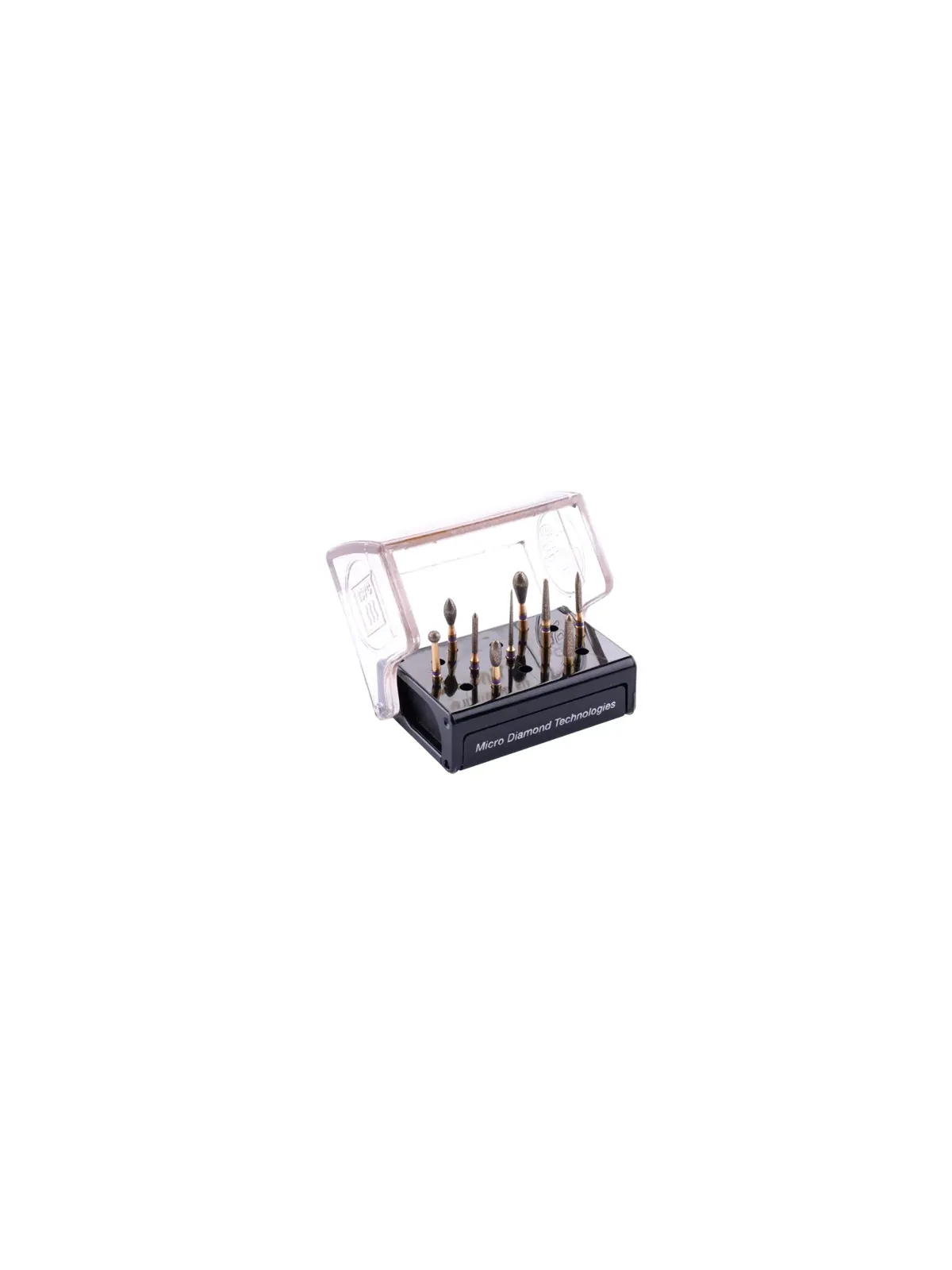 KIT 9 fraises Zirconit ajustement et calibration de la zircone (support + fraises)