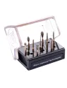 KIT 9 fraises Zirconit ajustement et calibration de la zircone (support + fraises)