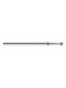 fraise diamantée CoolCut boule extra-longue 001LP (801LP) grain fin bague rouge F