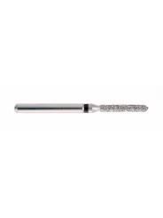 fraise diamantée CoolCut cylindre biseauté 130-016 (885) très gros grain bague noire XC