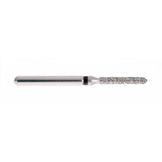 fraise diamantée CoolCut cylindre biseauté 130-016 (885) très gros grain bague noire XC