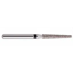 fraise diamantée CoolCut cône bout plat 173-016 (848) très gros grain bague noire XC