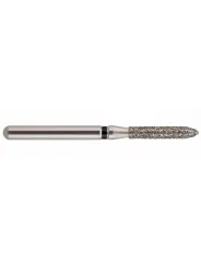 fraise diamantée CoolCut Torpille 289 (878) très gros grain bague noire XC