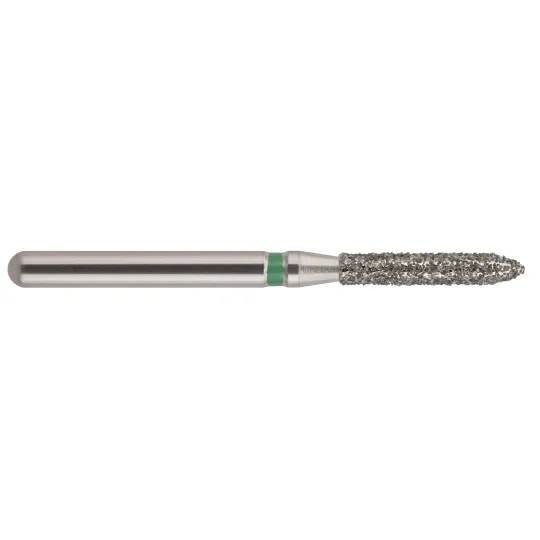 fraise diamantée CoolCut Torpille 289 (878) gros grain bague verte C
