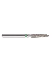 fraise diamantée CoolCut Cône ogival 298-018 (878K) gros grain bague verte C