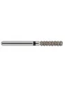 fraise diamantée cylindre réduction ISO514 (RC9) très gros grain bague noire XC