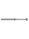 fraise diamantée CoolCut boule col long 697 (801L) grain fin bague rouge F
