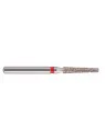 fraise diamantée CoolCut cône court bout plat 172-014F (847) grain fin bague rouge F