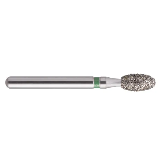 fraise diamantée CoolCut oeuf 277-023C (379) gros grain bague verte C