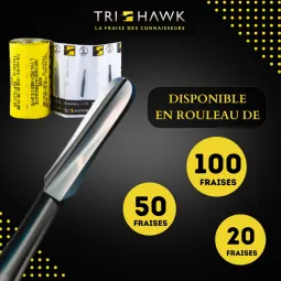 fraise dentaire transmétal Tri Hawk Talon 12 rouleau de 20 rouleau de 50 rouleau de 100