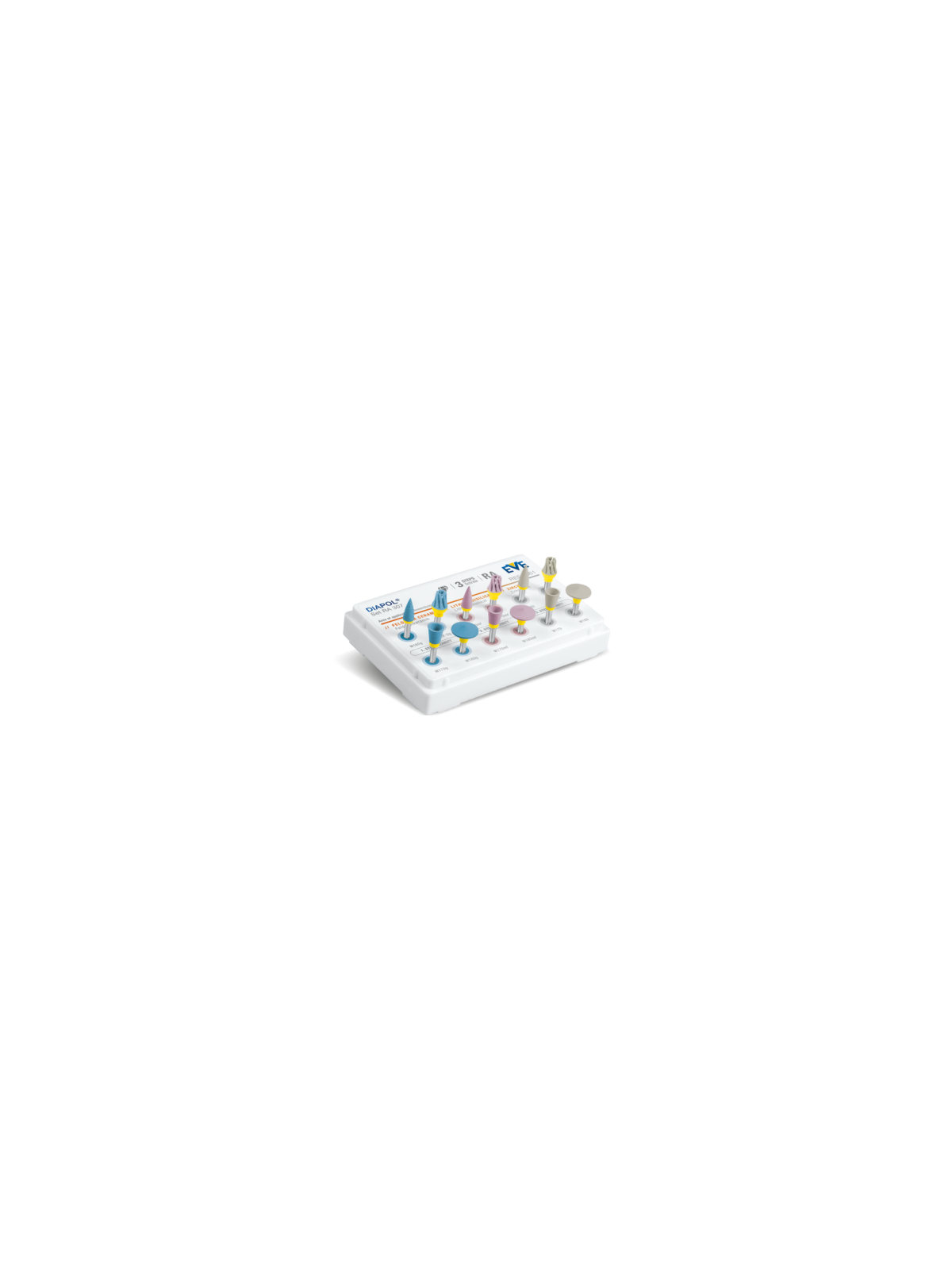 kit polissoirs diamantés 307 EVE-DIAPOL