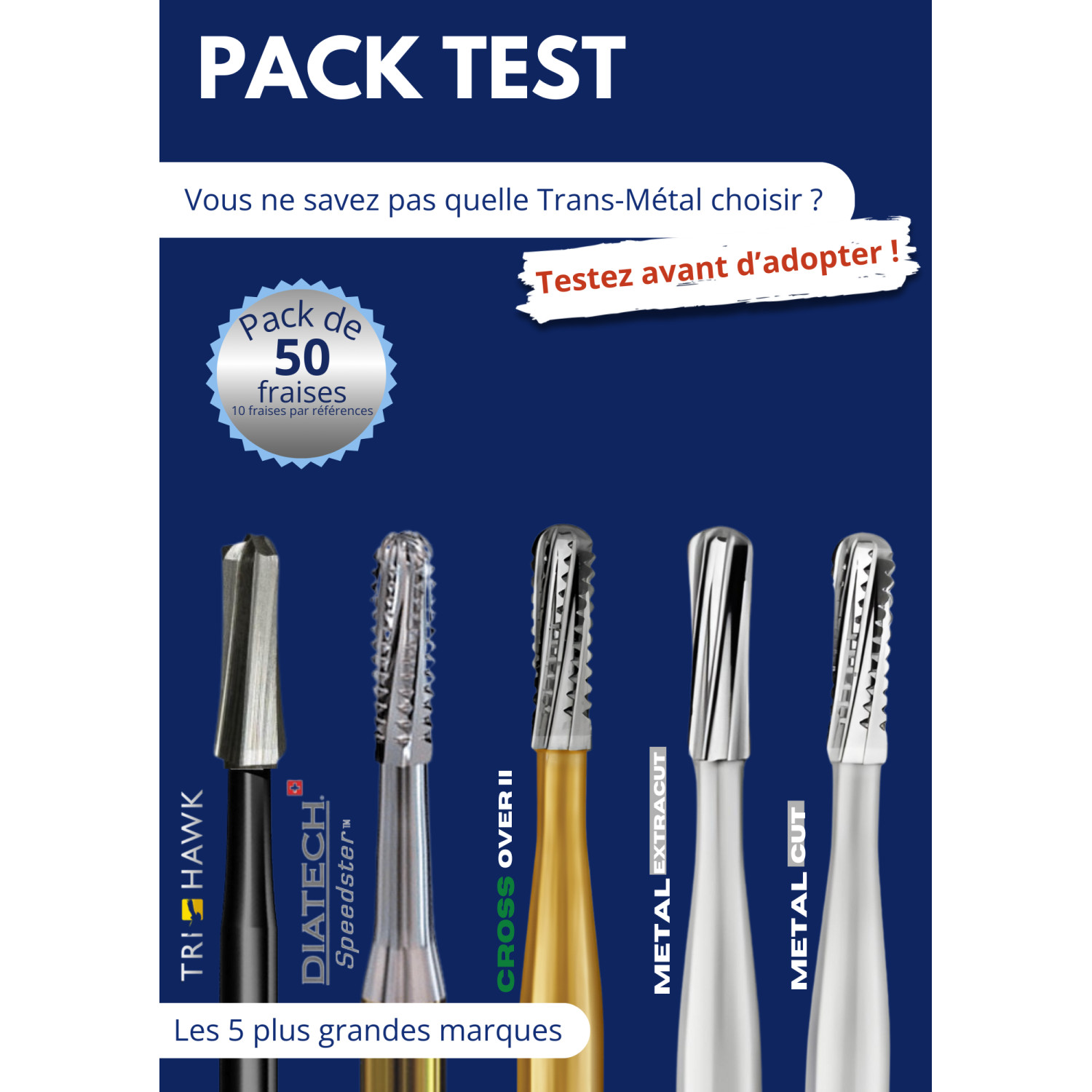 pack test Transmétal EDENTX