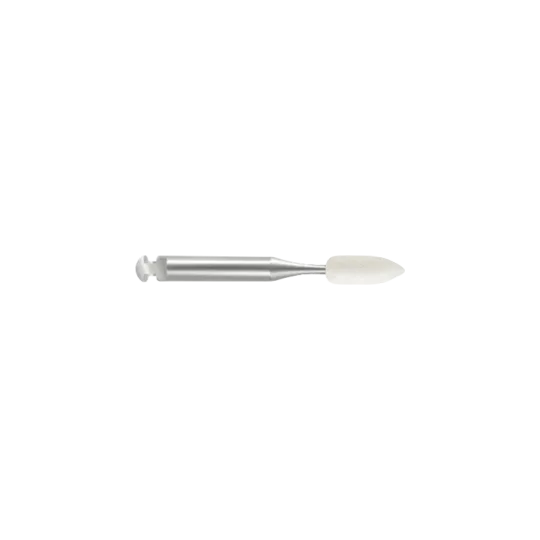 polissoir Arkansas alumine à liant céramique forme torpille 661 pour contre-angle RA