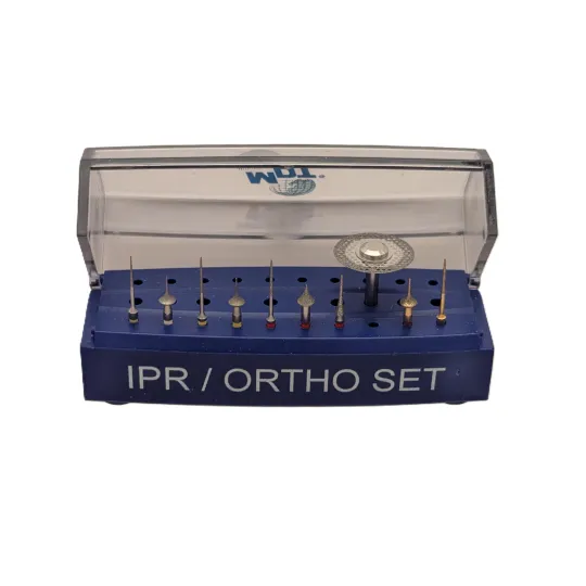 Kit ortho IPR 10 fraises + 7 jauges + 1 support autoclavable
