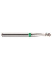 fraise diamantée CoolCut boule avec extension 002-012C (802) gros grain bague verte C