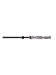 fraise diamantée COOLCUT Cône épaulement arrondi ISO546S (847KR) diamètre 018 grain extra gros XXC