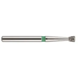 fraise diamantée CoolCut cône inversé 010-016C (802) gros grain bague verte C
