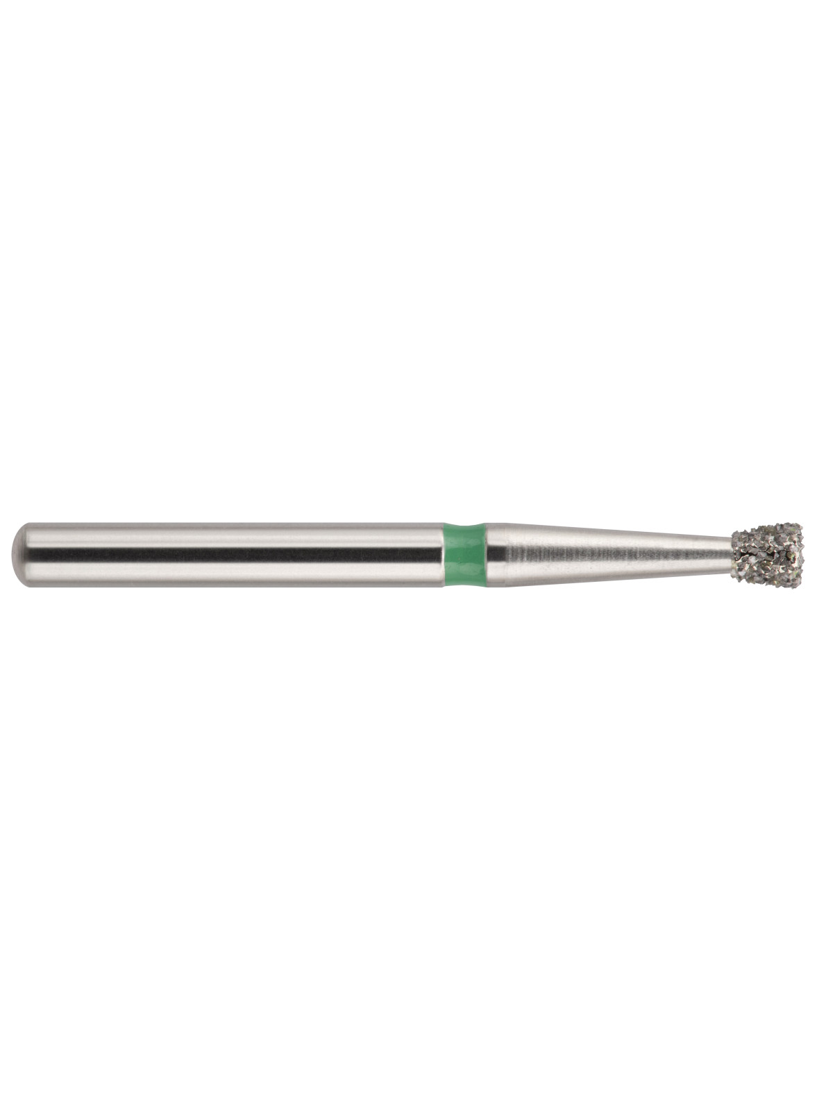 fraise diamantée CoolCut cône inversé 010-016C (802) gros grain bague verte C