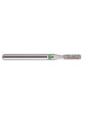 fraise diamantée CoolCut cylindre bout plat 109-012C (835) gros grain bague verte C