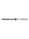 fraise diamantée CoolCut cylindre bout plat 110-012XC (836) très gros grain bague noire XC