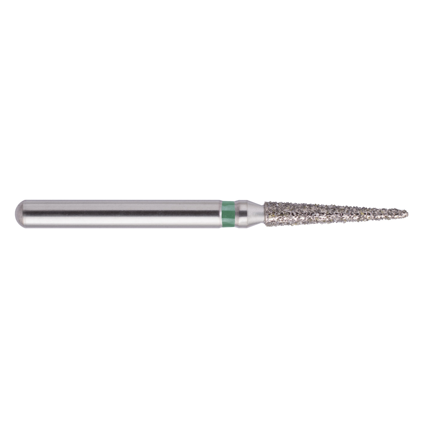 fraise diamantée CoolCut cône pointu 165-016C (858) gros grain bague verte C