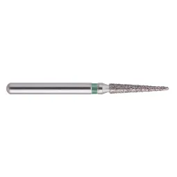fraise diamantée CoolCut cône pointu 165-016C (858) gros grain bague verte C