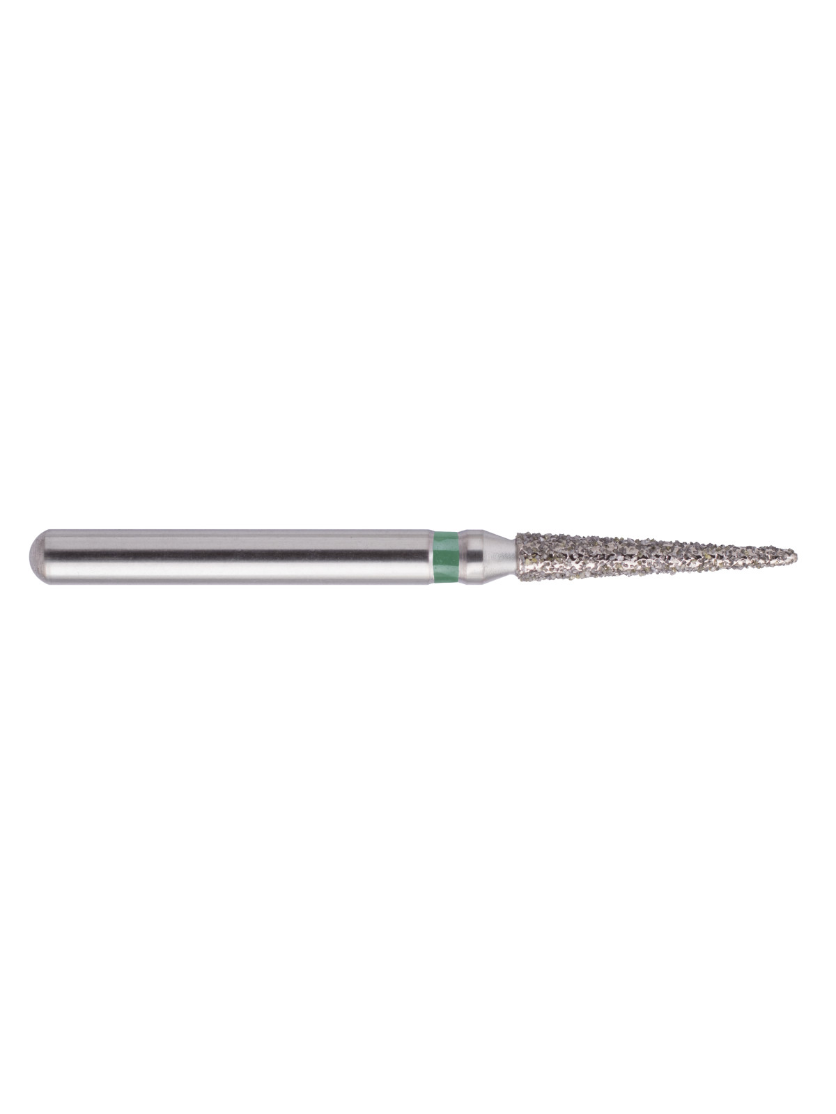 fraise diamantée CoolCut cône pointu 165-016C (858) gros grain bague verte C