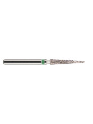 fraise diamantée CoolCut cône pointu allongé 166-017C (859) gros grain bague verte C