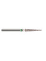 fraise diamantée CoolCut cône pointu allongé 166-017C (859) gros grain bague verte C