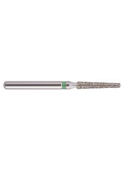 fraise diamantée CoolCut cône court bout plat 172-014C (847) gros grain bague verte C