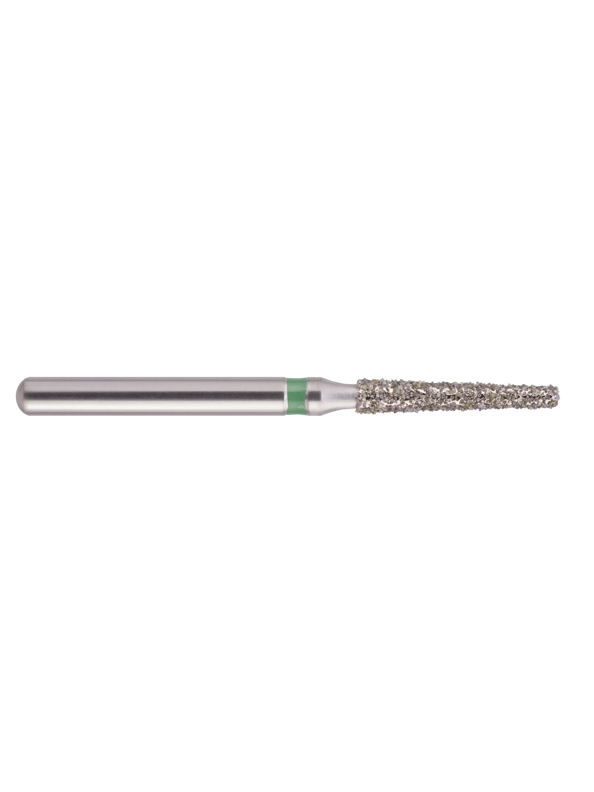 fraise diamantée CoolCut cône court bout plat 172-014C (847) gros grain bague verte C