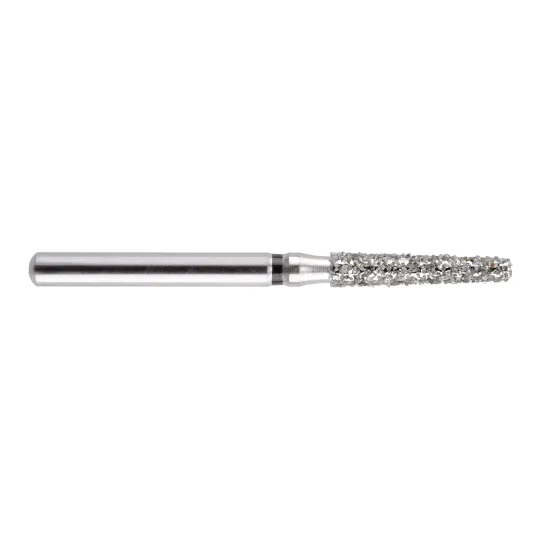 fraise diamantée CoolCut cône court bout plat 172-016XC (847) très gros grain bague noire XC